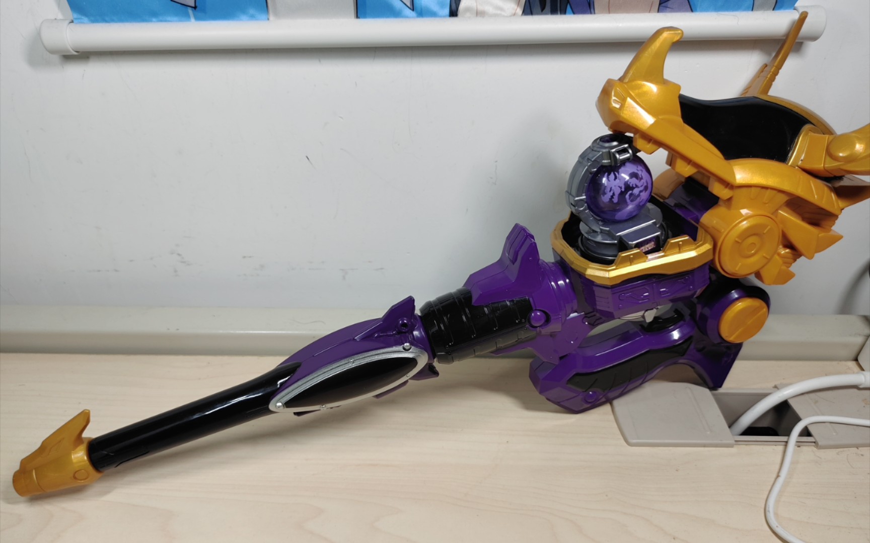 【音效展示】宇宙战队九连者 dx 天龙枪杖 天龙司令变身器