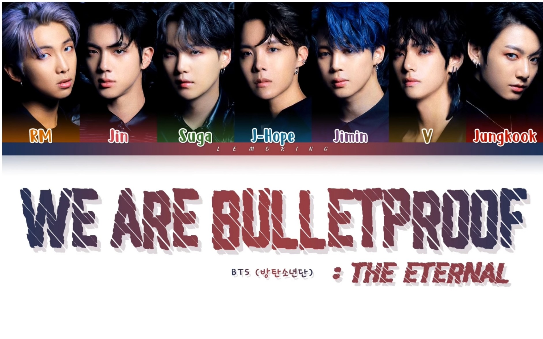 防弹少年团mapofthesoul7wearebulletprooftheeternal中字歌词版