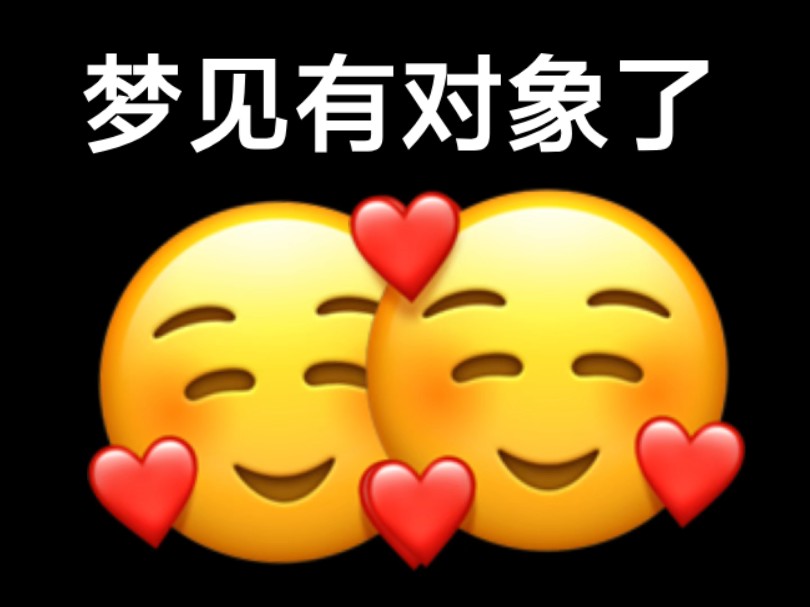 梦见自己有对象了哔哩哔哩bilibili