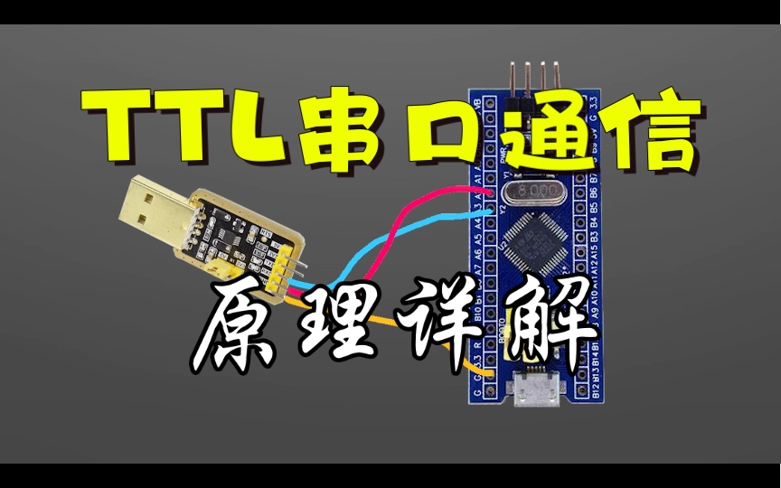 【TTL串口】UART串口通信原理详解哔哩哔哩bilibili