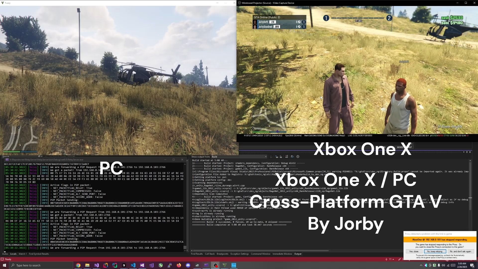 GTAOL实现PC与主机跨平台联机?!PC可与Xbox、PlayStation进行联机