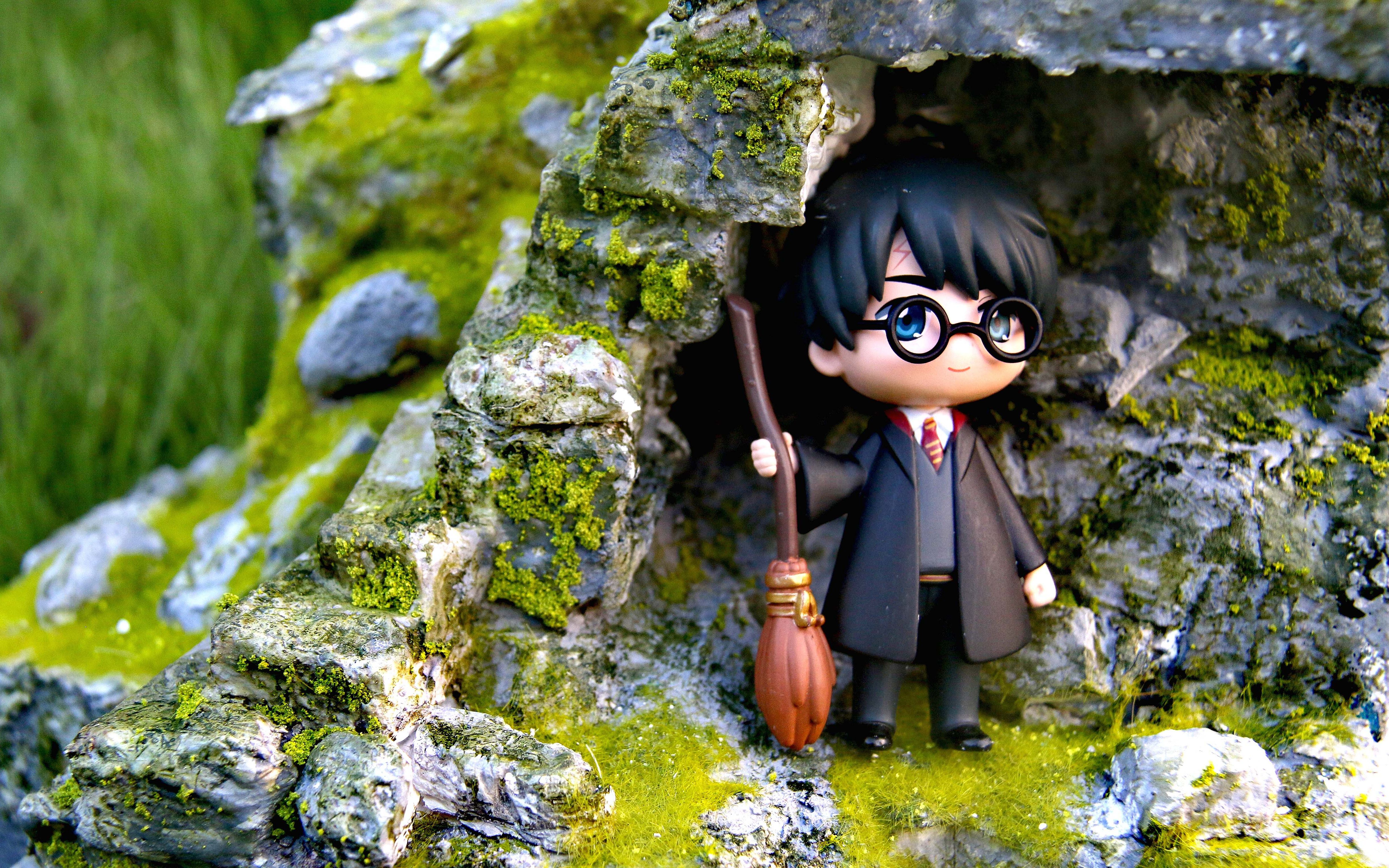 微缩hp开箱一整大盒哈利波特盲盒并反手做了配套场景