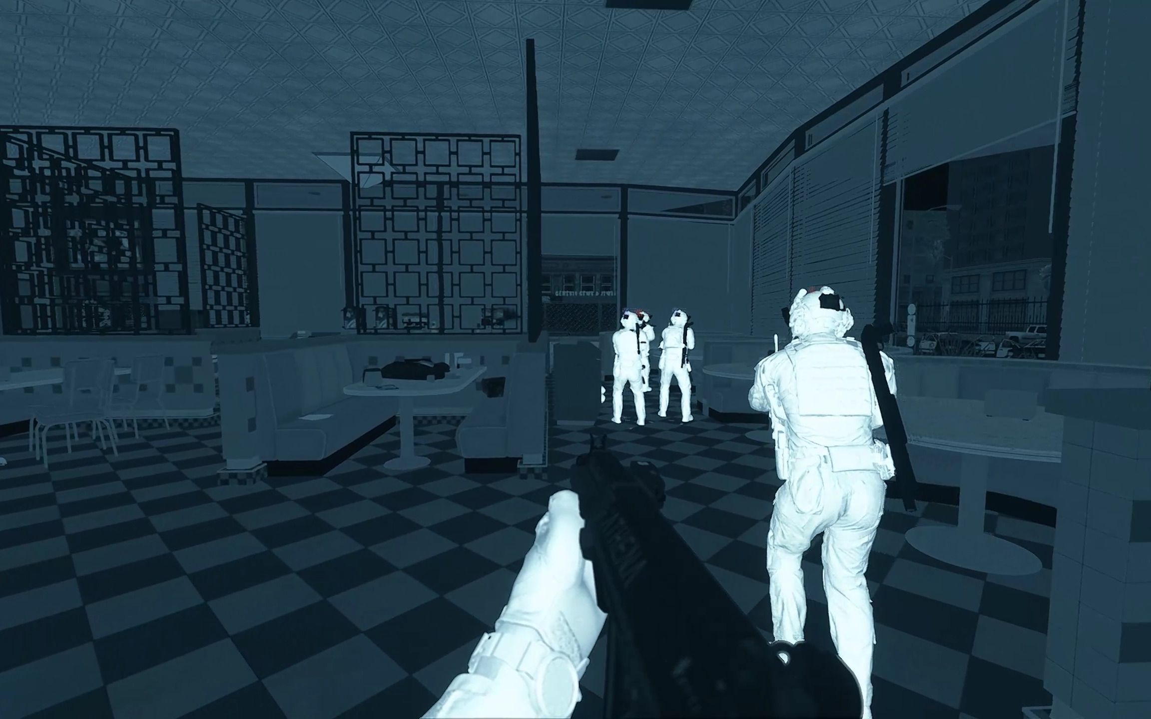 【严阵以待】【ready or not】热成像-黑白版-透视-mod