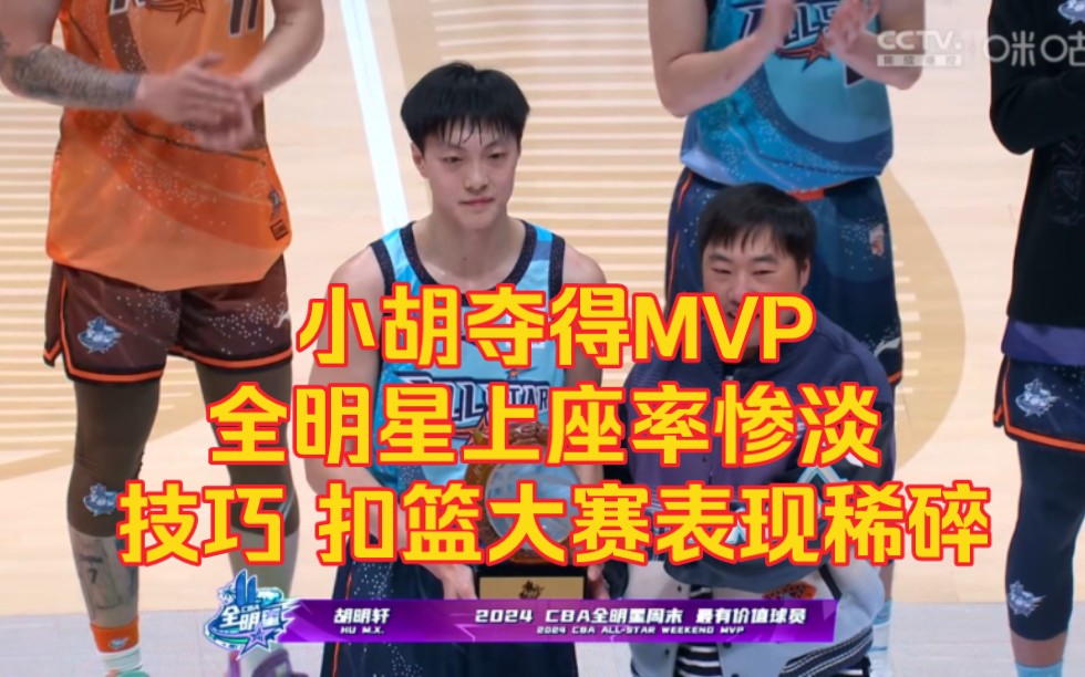 胡明轩31赢得MVP CBA全明星南区战胜北区 杨建 吕晓明赛后点评比赛哔哩哔哩bilibili