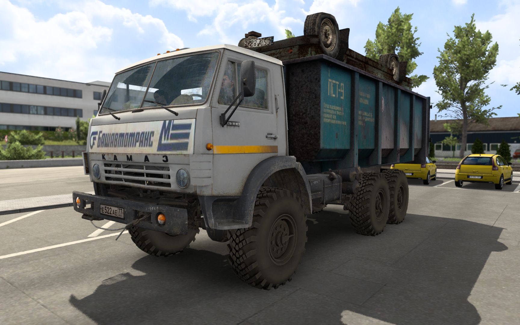 欧卡2mod:卡玛斯4310 1.45_欧洲卡车模拟2