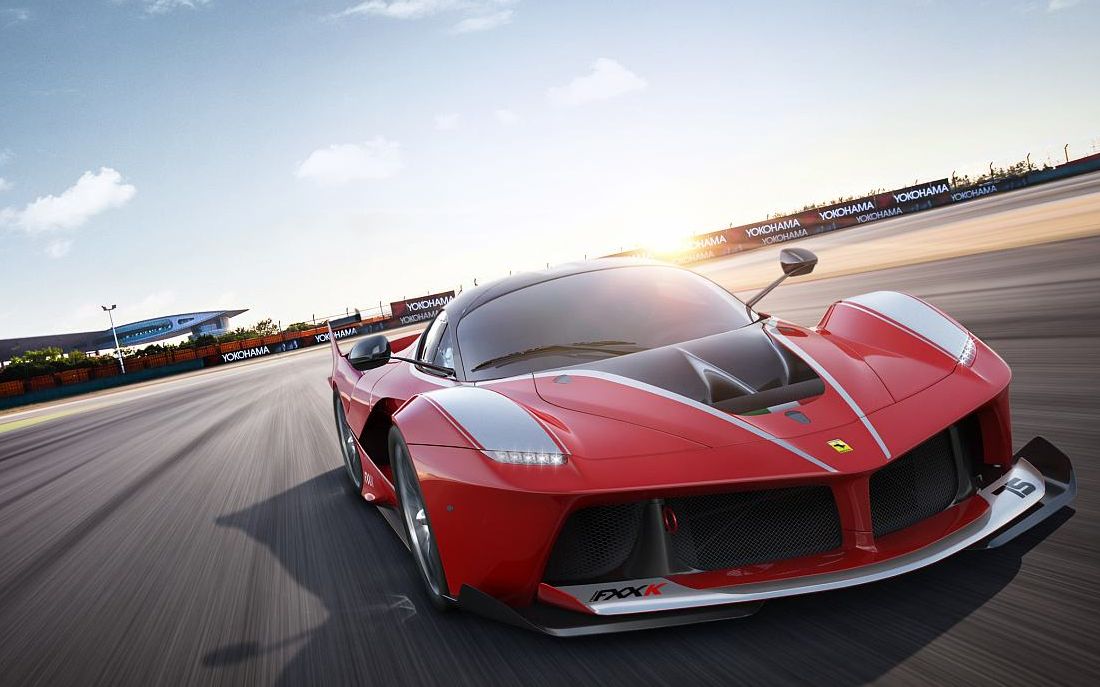 神力科莎法拉利fxxk蒙扎刷圈