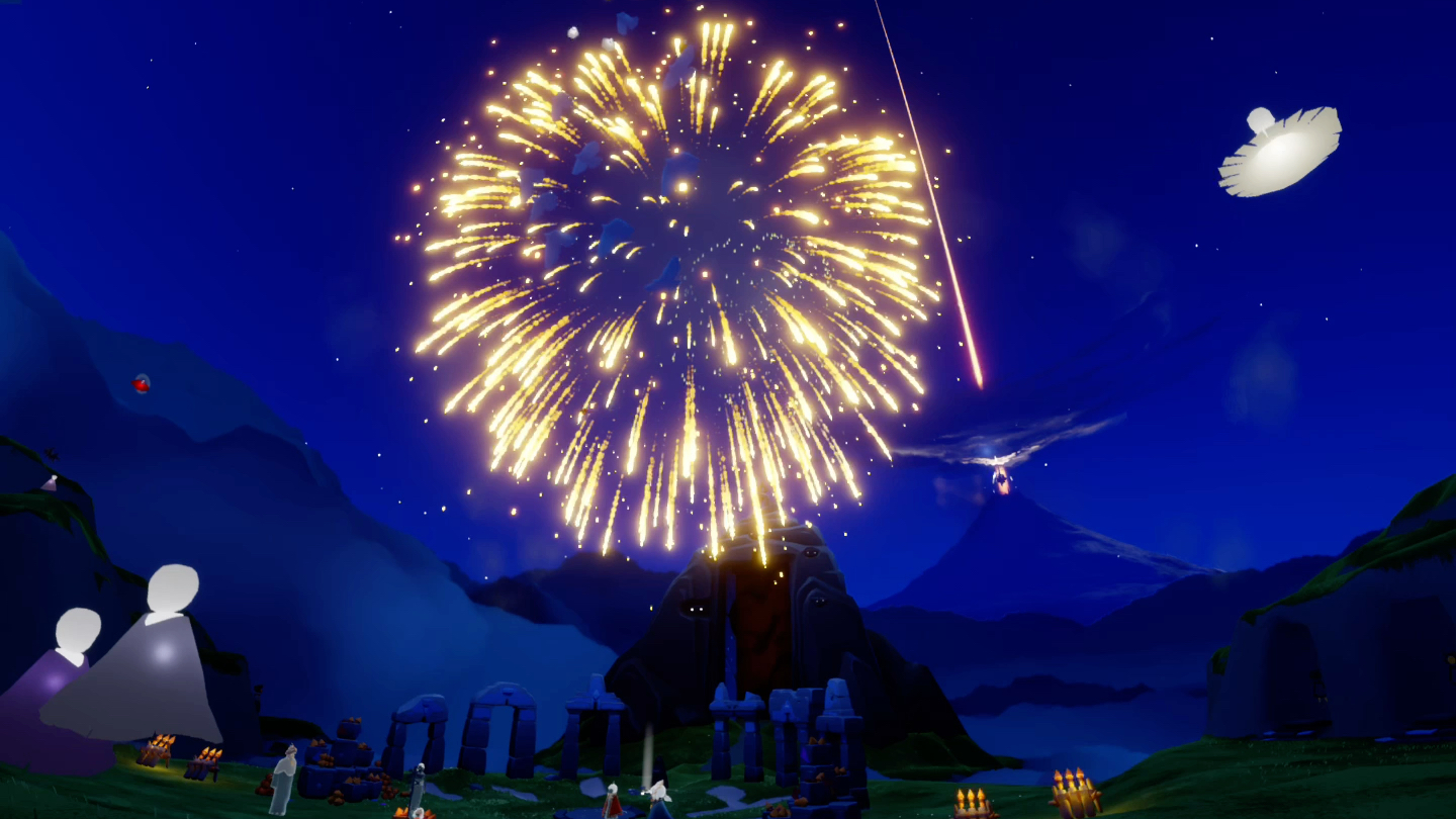 光遇烟花大会定机位自录自存