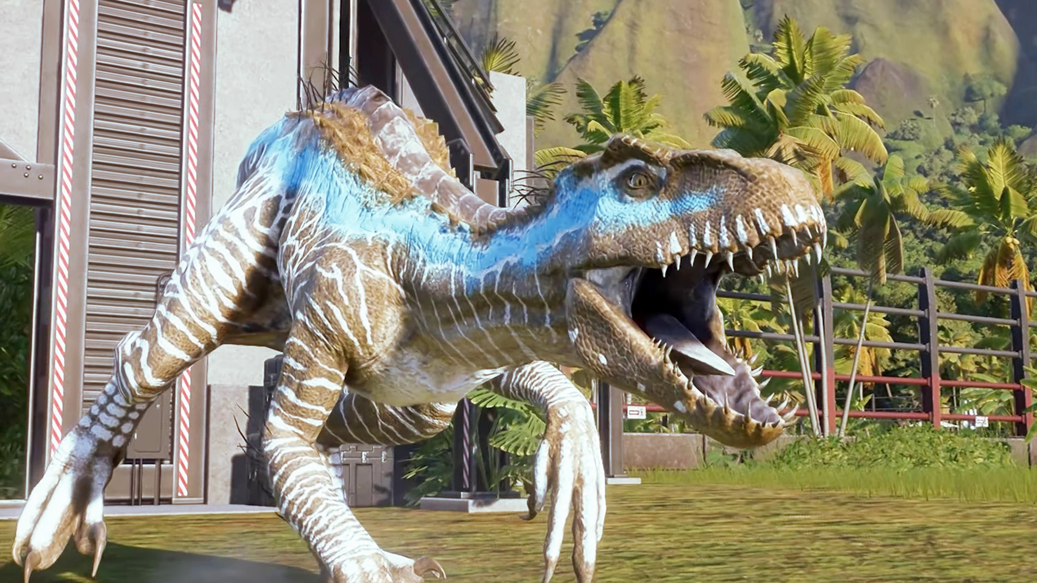 暴龙,狂暴迅猛龙,三角龙 ~ 侏罗纪世界进化 2 代