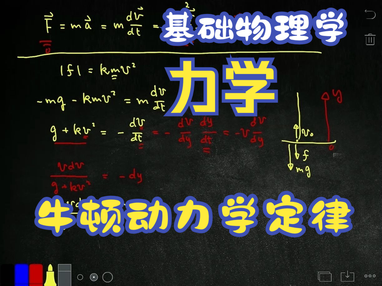 007 力学-牛顿动力学定律
