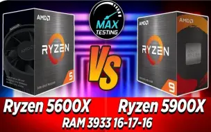 Download Video: R5 5600X 4.75Ghz 超线程开启 vs R9 5900X 4.75Ghz  超线程关闭  CPU对比（1080P分辨率测试，显卡为RTX 3090）