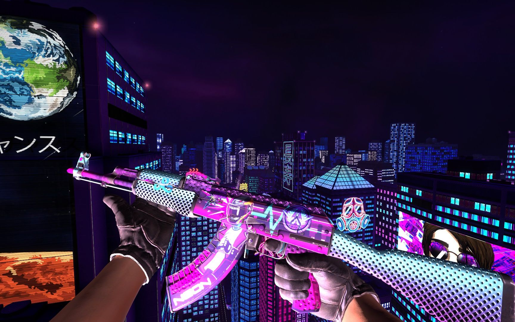 csgo创意工坊趣味地图:赛博朋克版殒命大厦_哔哩哔哩_bilibili