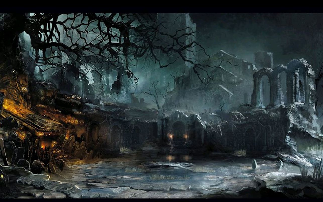 【虚幻4|黑暗之魂3】用ue4引擎重置后,这样的灰烬墓地你见过嘛?