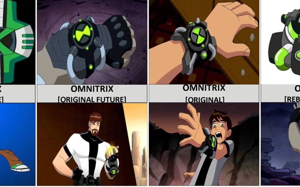 [图]盘点Ben10中出现过的所有种类的Omnitrix