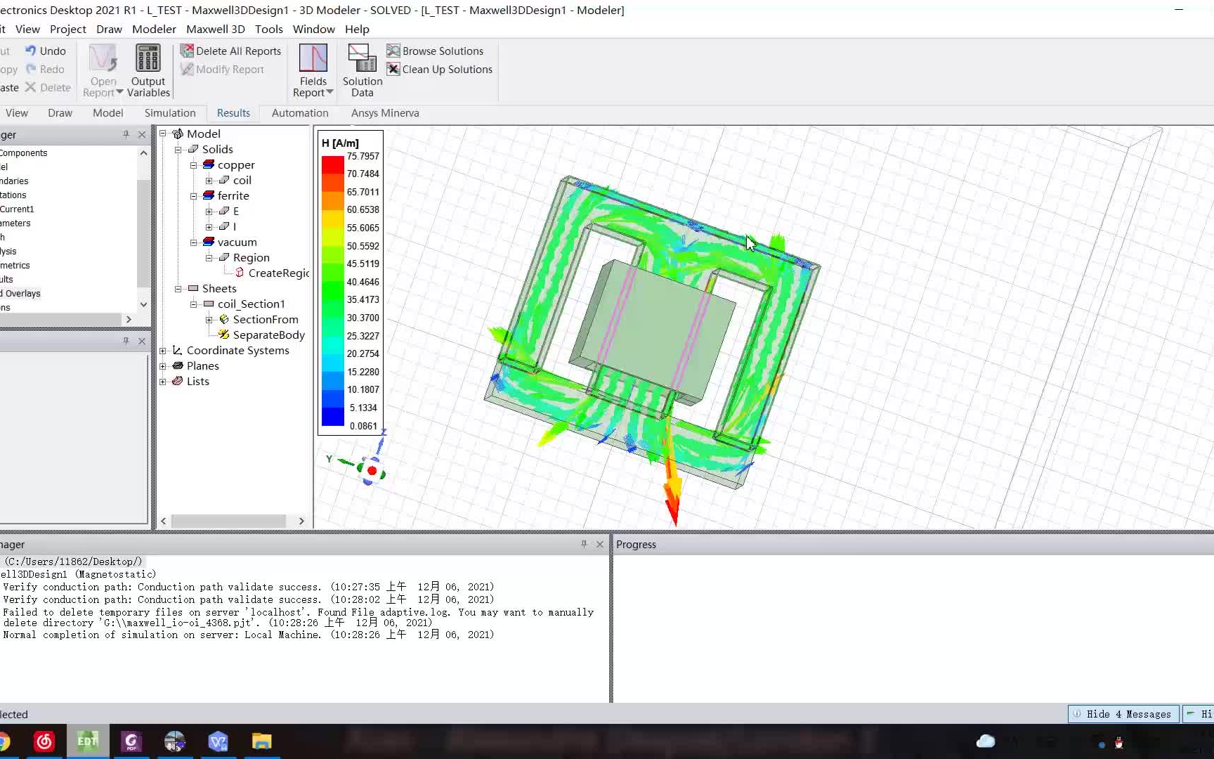 [图]ANSYS/Maxwell 电力电子电感仿真入门的入门