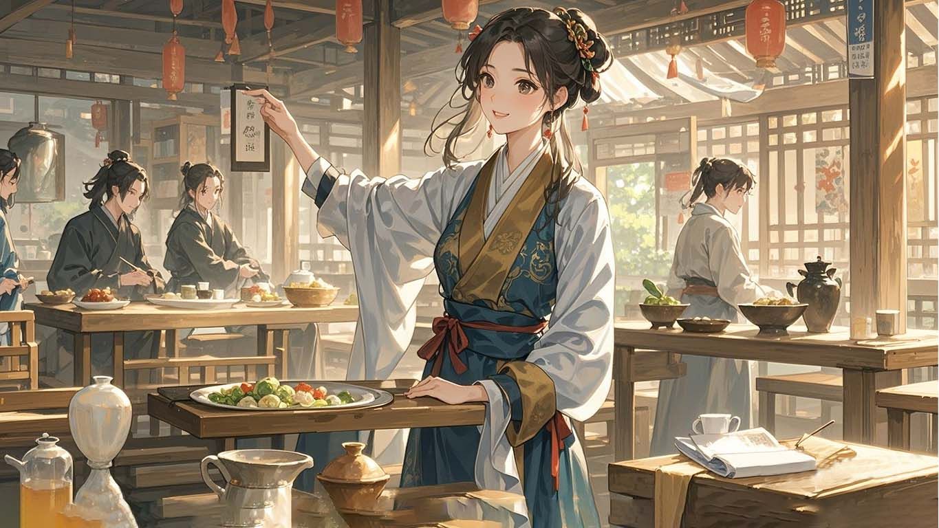 [图]【神作必听】我在长安开饭馆｜女频，美食文，家长里短