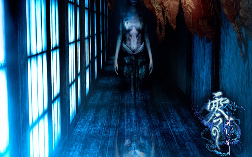 零系列 恐怖游戏实况 零-刺青之声 第六期(成年壮男与暴露狂女鬼躲