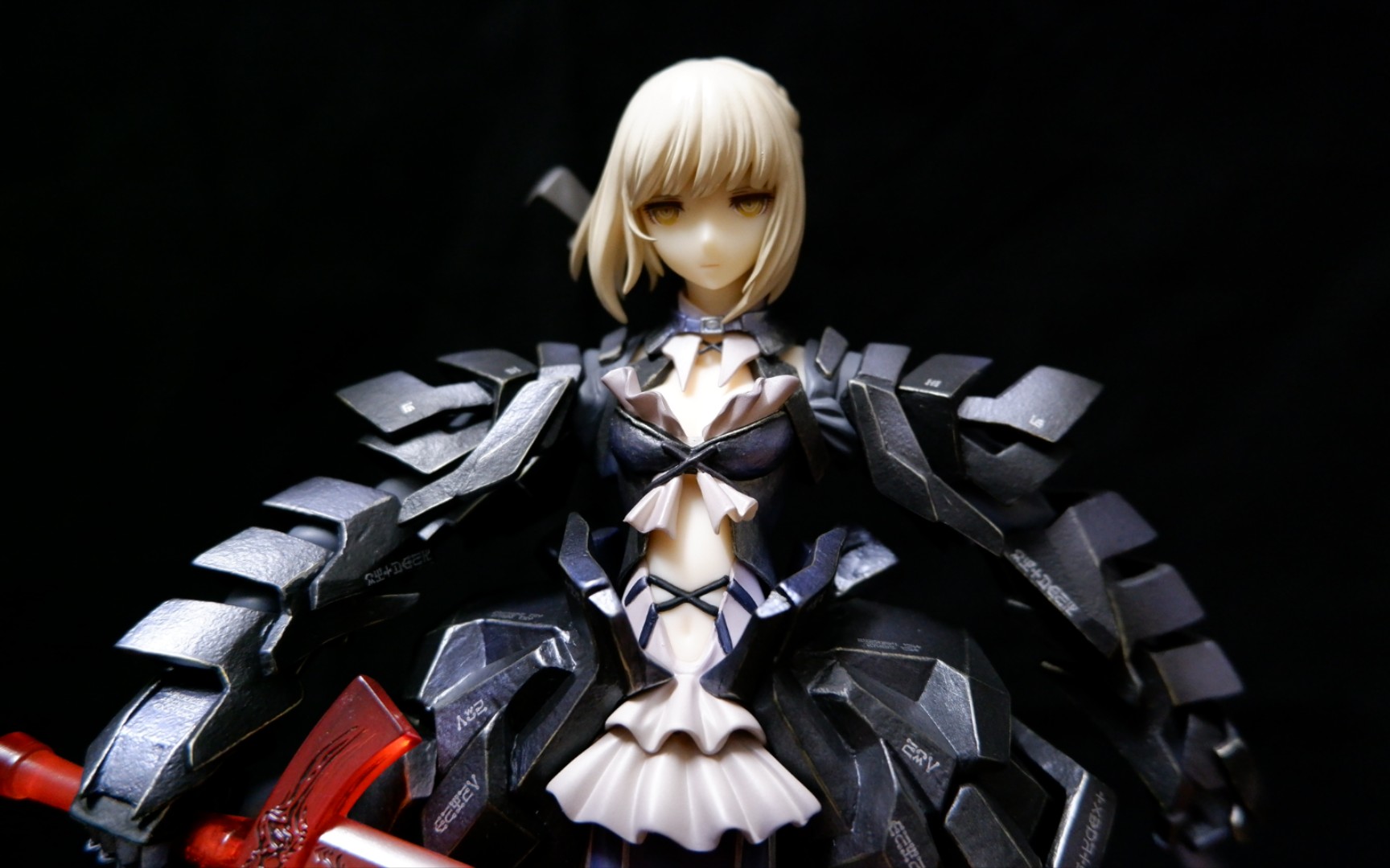 (手办分享)fate/stay night saber huke 1/7手办