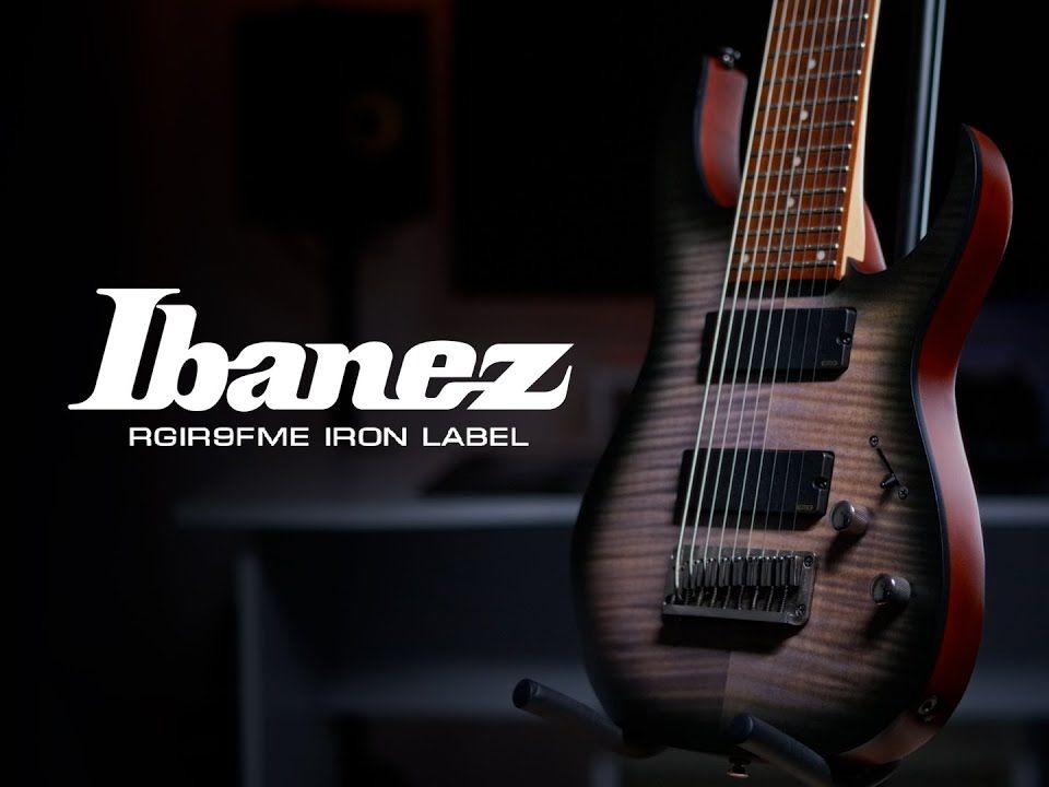 Ibanez RGIR9FME艾宾织9弦超畜超凶降弦电吉他哔哩哔哩bilibili