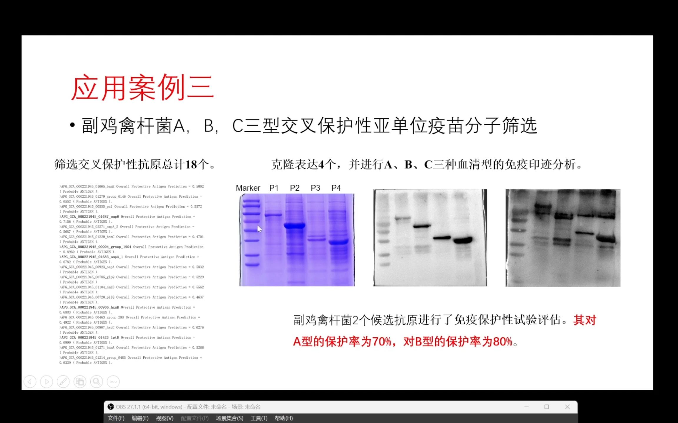 第六周:2023细菌多血清型交叉保护性亚单位疫苗候选分子筛选哔哩哔哩bilibili