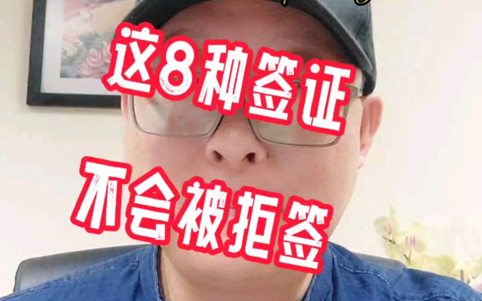 这8种签证,不会被拒签,建议收藏.哔哩哔哩bilibili