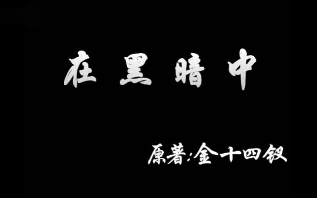 [图]金十四钗原著【在黑暗中】新文先导预告片 脑洞混剪合集