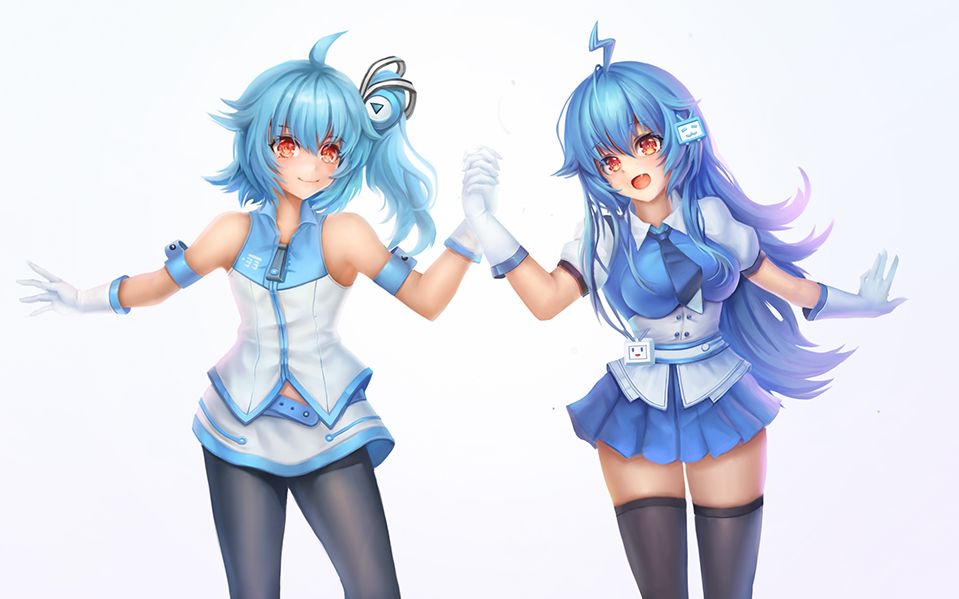 自绘22娘和33娘(上)