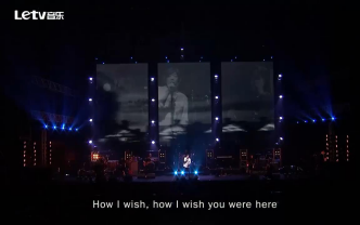 [图]老狼 - Wish You Were Here（李志2015巡演北京站）