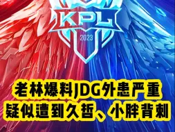 Download Video: 老林爆料JDG外患严重，疑似遭到久哲、小胖背刺，公布赛季任务