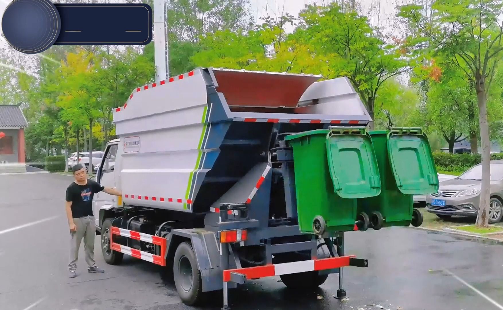 江铃6方无泄漏垃圾车 可以运输湿垃圾的新型垃圾运输车