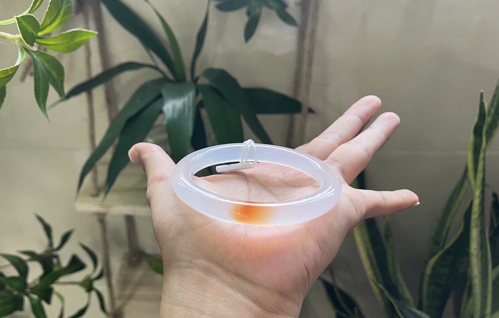 甜甜哒一口糖圆条来喽～闭眼冲冲冲 纯天然玛瑙手镯 巴西原矿一口糖