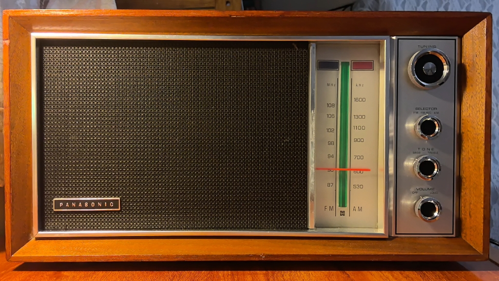 松下收音机晶体管收音机re-7259