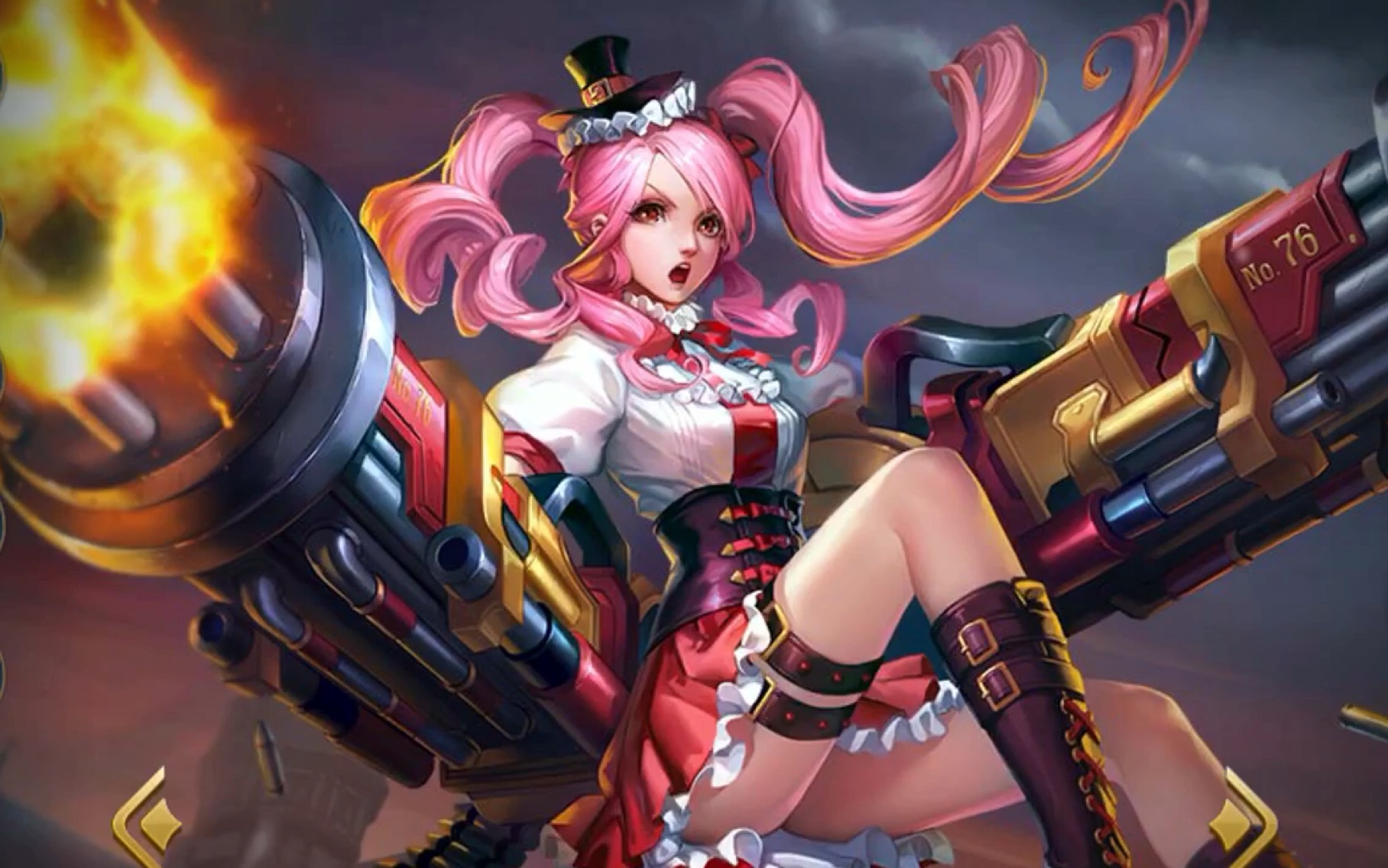 7000点券抽火神战姬新皮肤!
