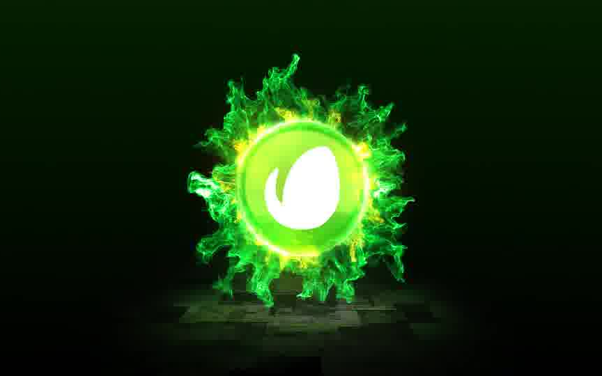 ae模板-火焰燃烧能量冲击波特效的动态logo片头模板标识品牌商品店铺