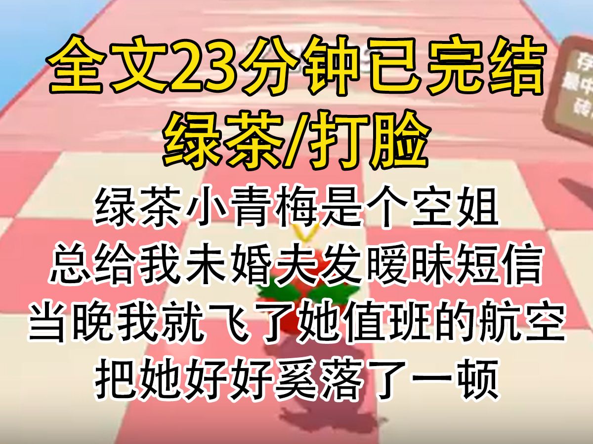 【完结文】小青梅是个空姐总给我未婚夫发暧昧短信当晚我就飞了她值班的航空 把她好好奚落了一顿哔哩哔哩bilibili