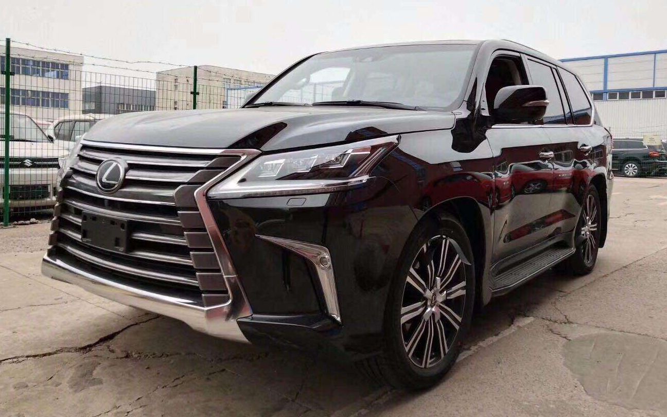 雷克萨斯570黑武士,豪华运动一个都不少,太酷了_哔哩哔哩 (゜-゜)つロ