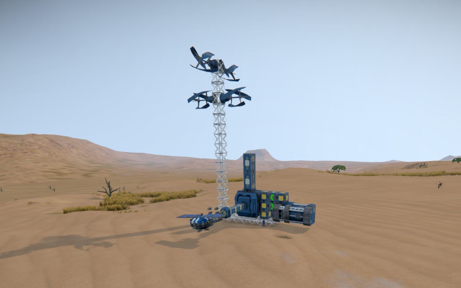 太空工程师mod生存01建造矿船