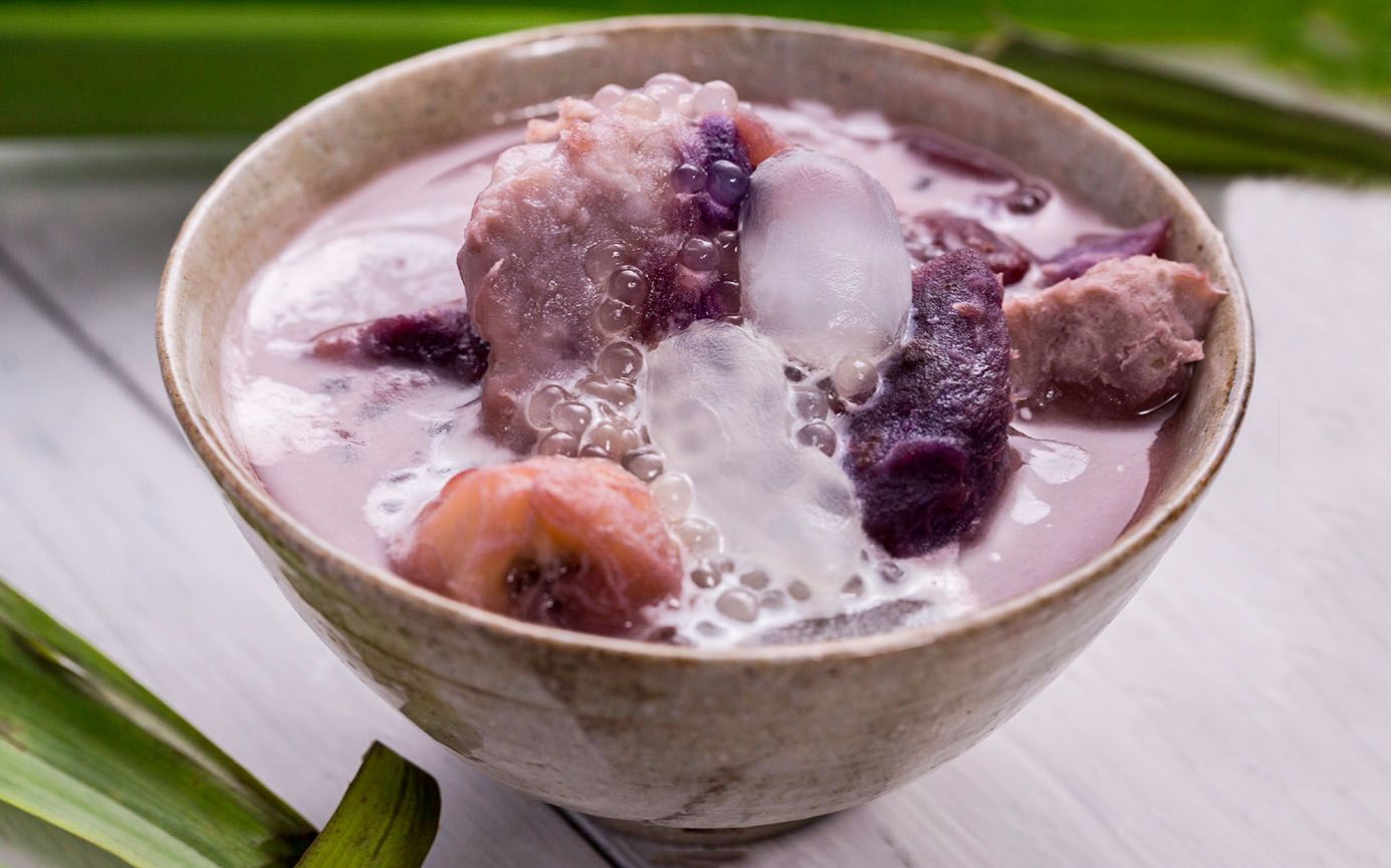 【美食台】黄绿白紫,做款颜色无极限的糖水