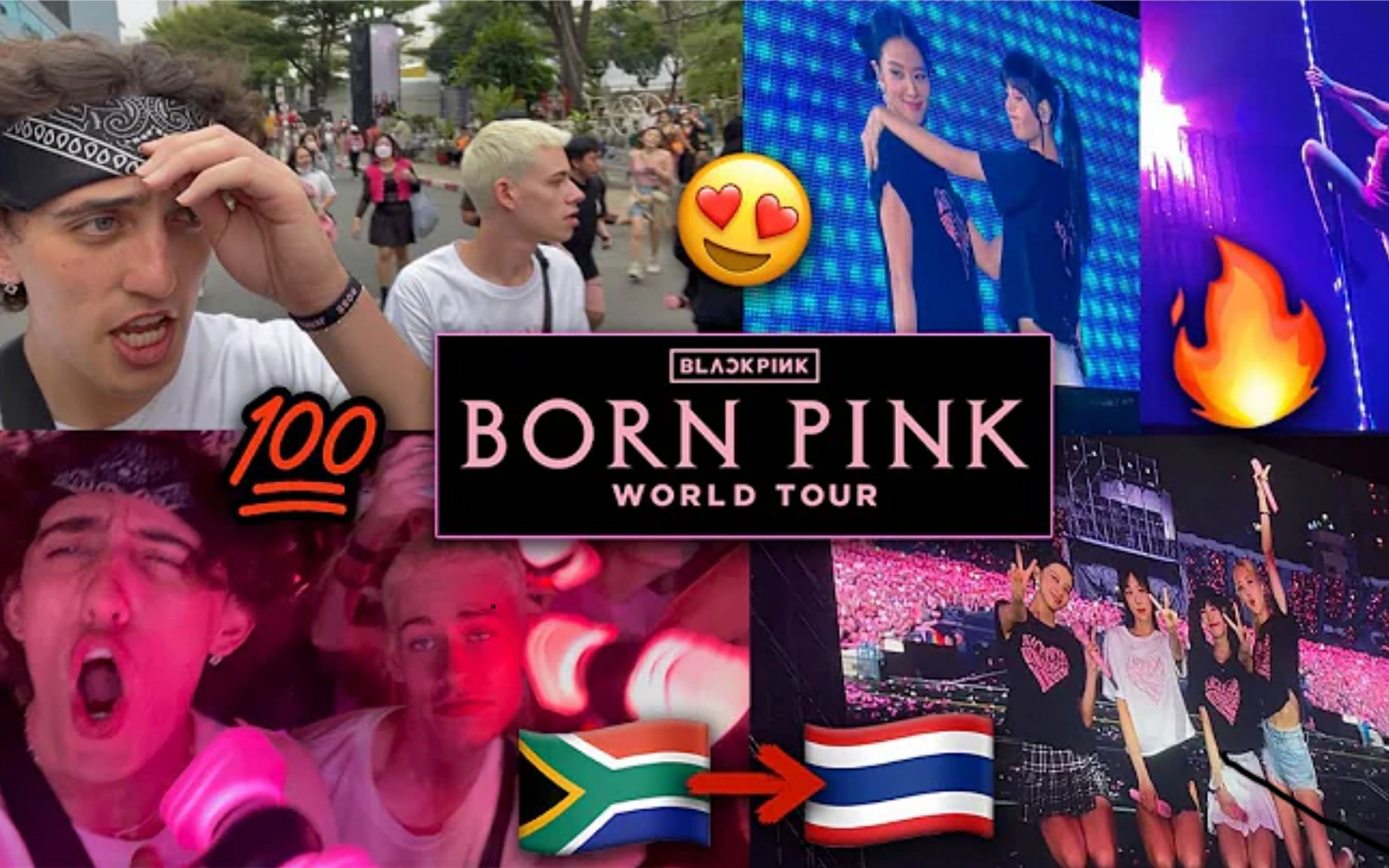 南非好兄弟 blackpink泰国演唱会之旅vlog
