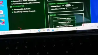 space desk实验，台式机和surface go平板手机做副屏