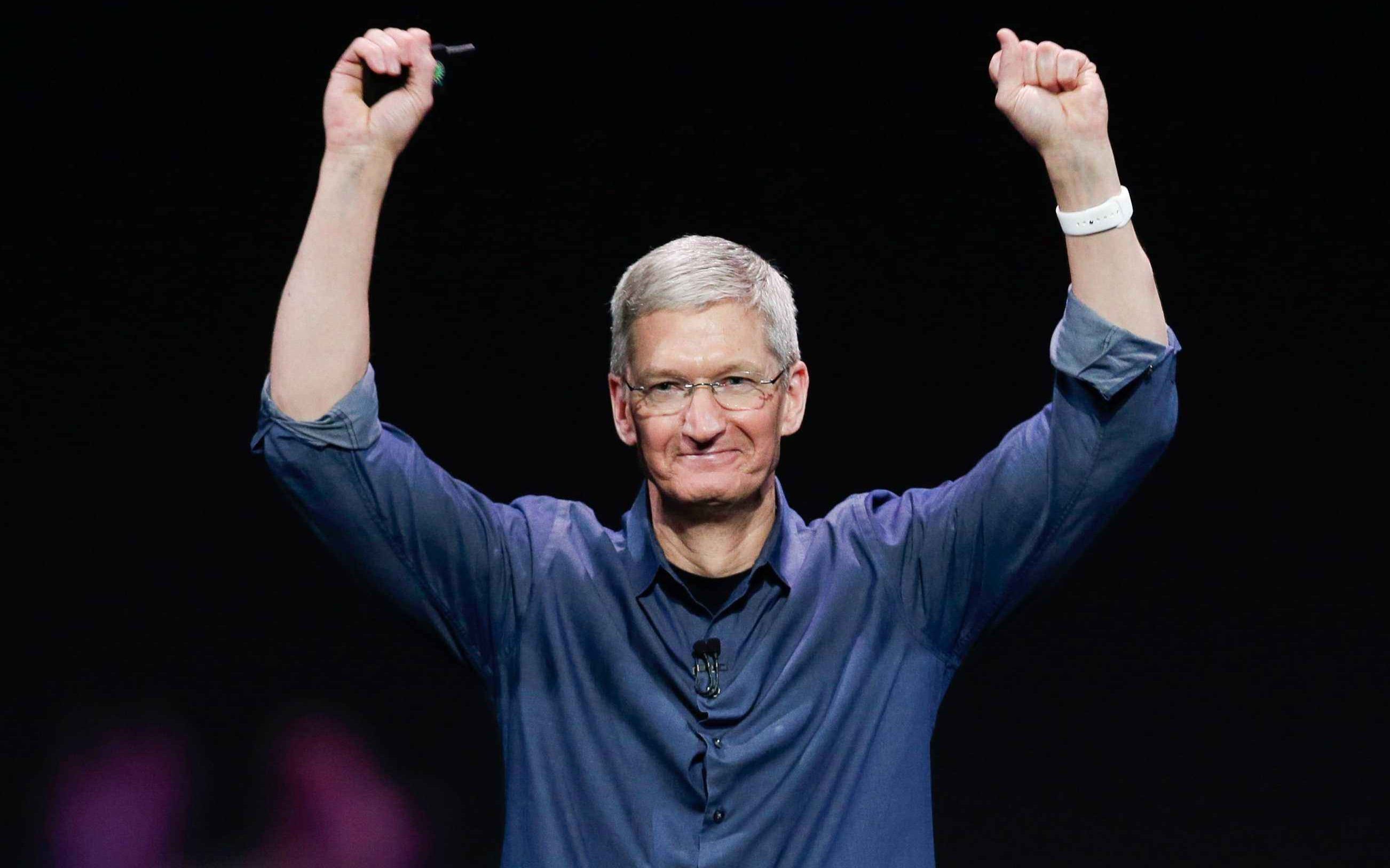 苹果ceo蒂姆·库克来中国啦!