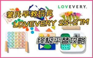 Скачать видео: 省下1000元！2岁玩具玩什么？  Lovevery 25-27月龄终极平替攻略 早教益智玩具