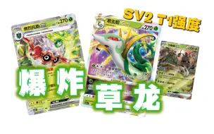 Download Video: PTCG SV2: 娱乐卡组？不，是T1强度！全网首发的草系荣耀卡组！