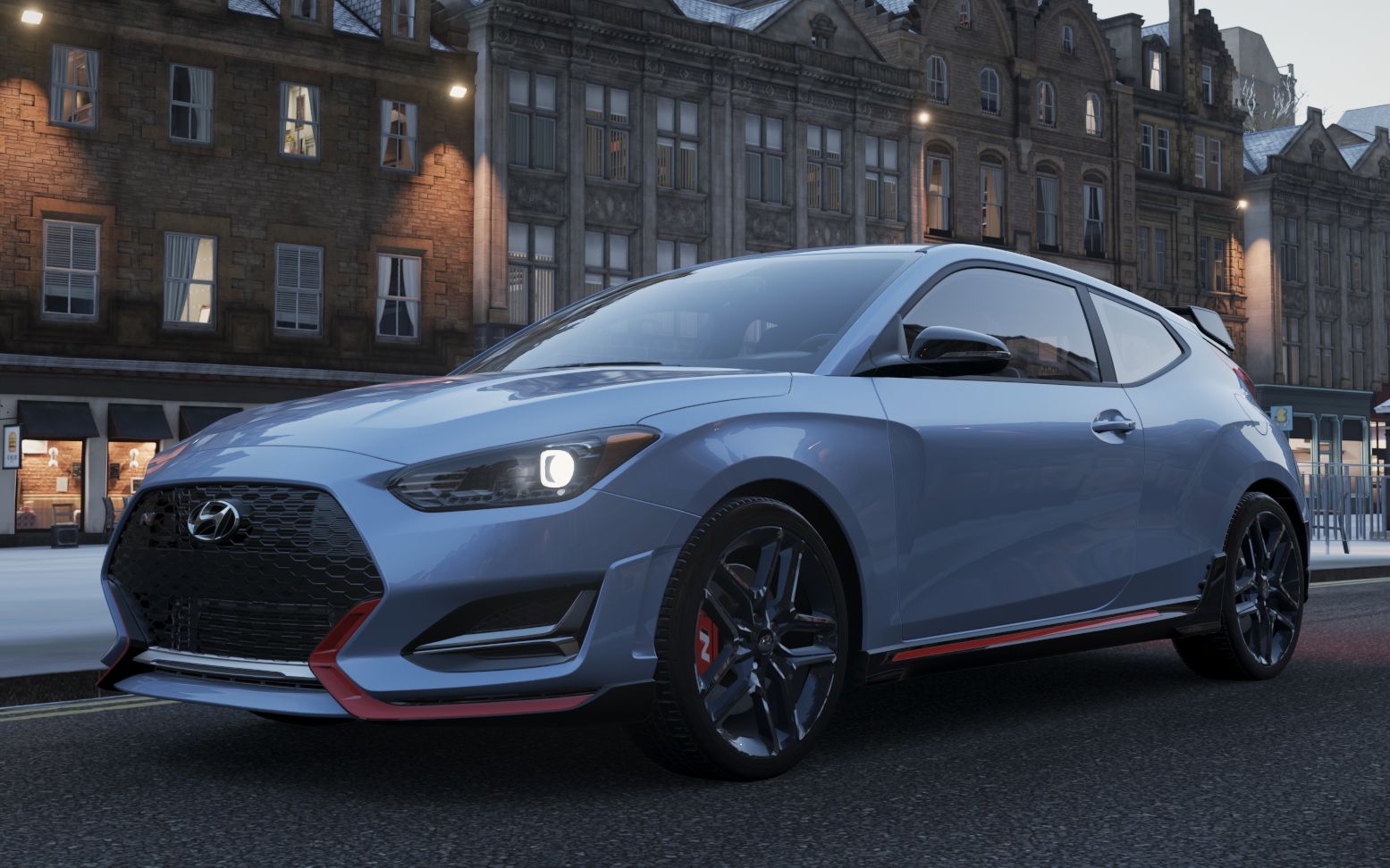 【地平线4】最纯粹的韩国性能车-现代飞思n 伦敦市区试驾-60fps_哔哩