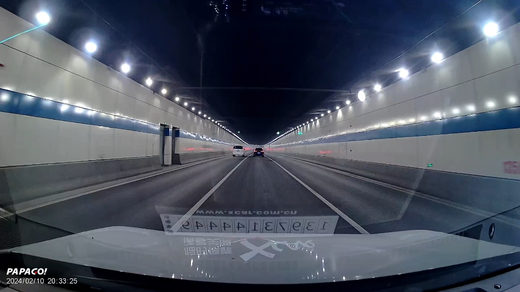 湘府路隧道行车记录