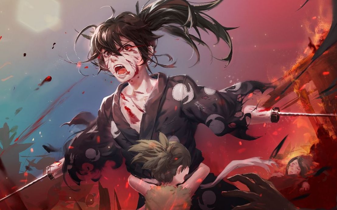 【多罗罗】来欣赏百鬼丸的英姿吧!还有和尚(小声bb)