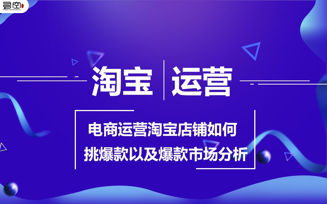 电商运营淘宝店铺如何挑爆款以及爆款市场分析?哔哩哔哩bilibili