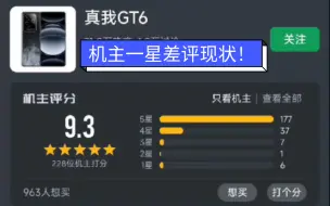 Télécharger la video: 酷安真我GT6机主一星差评现状！屏幕又是最拉的一集！？