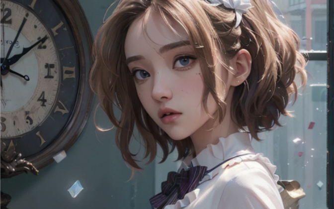 白色碎花裙,谁不爱呢?