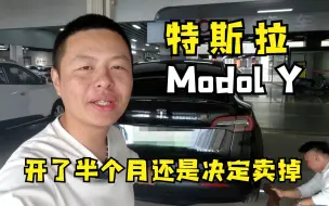 Download Video: 特斯拉 Model Y  开了半个月还是决定卖掉