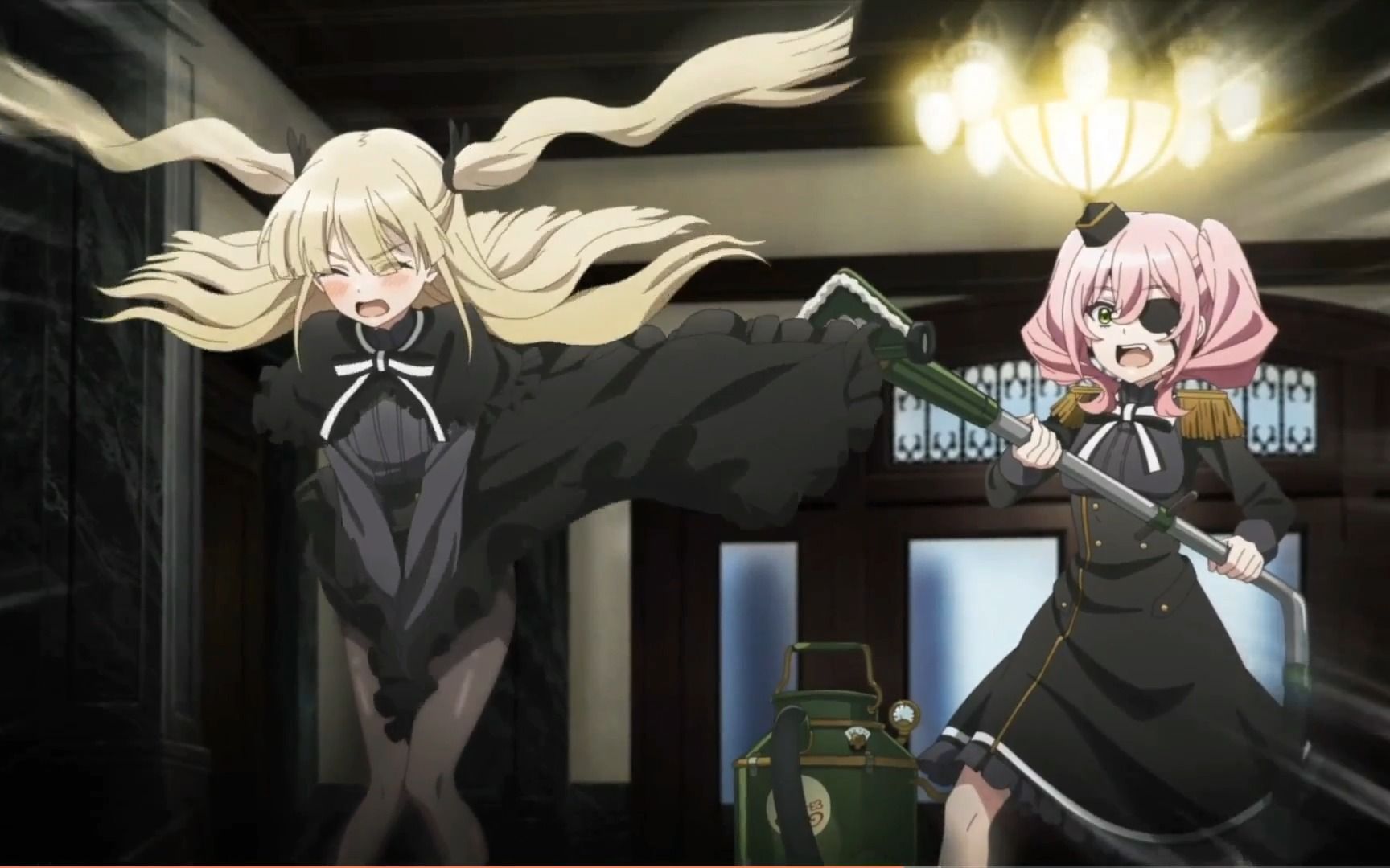 【间谍教室 第7集】:不幸少女爱尔娜的"黑丝"还是很不错的!